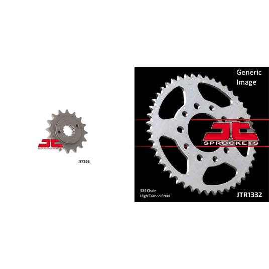Front & Rear Sprocket Kit for Street HONDA VT600C 1989-2007