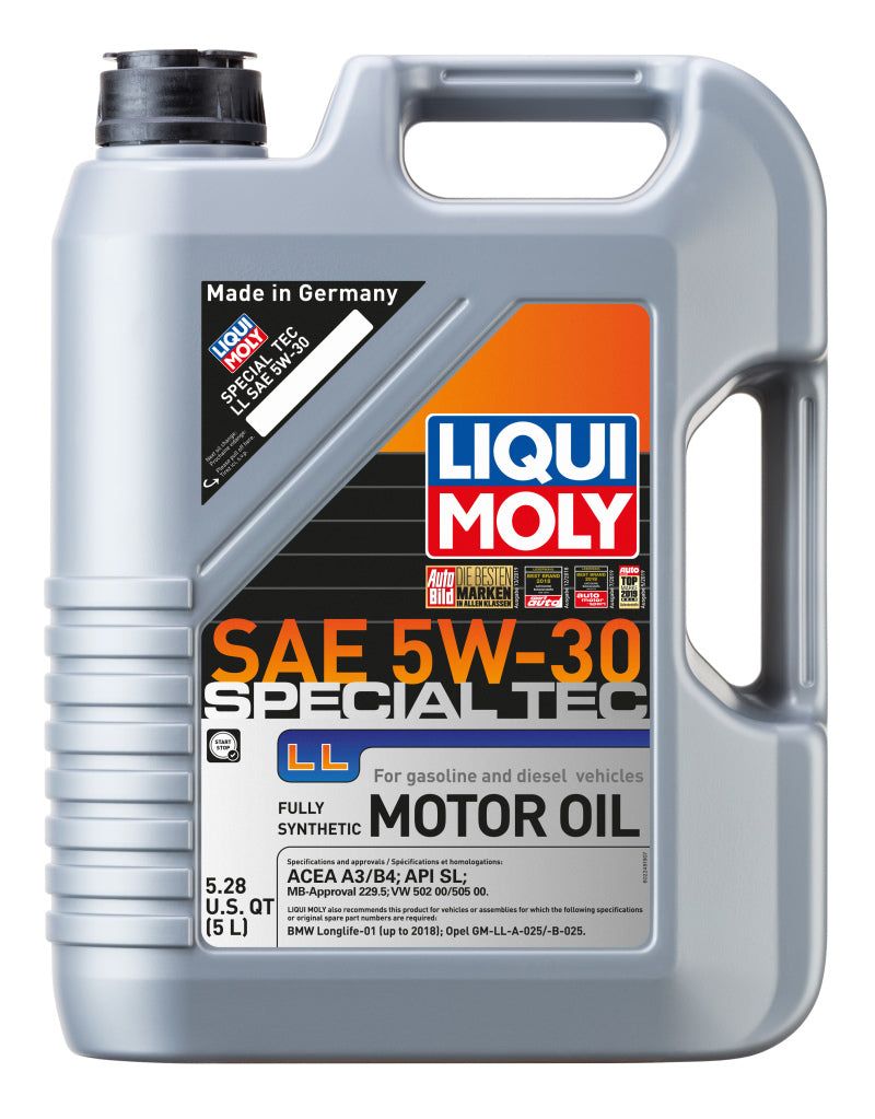 Load image into Gallery viewer, Liqui Moly 5L Special Tec LL SAE 5W30 Motor Oil 2249
