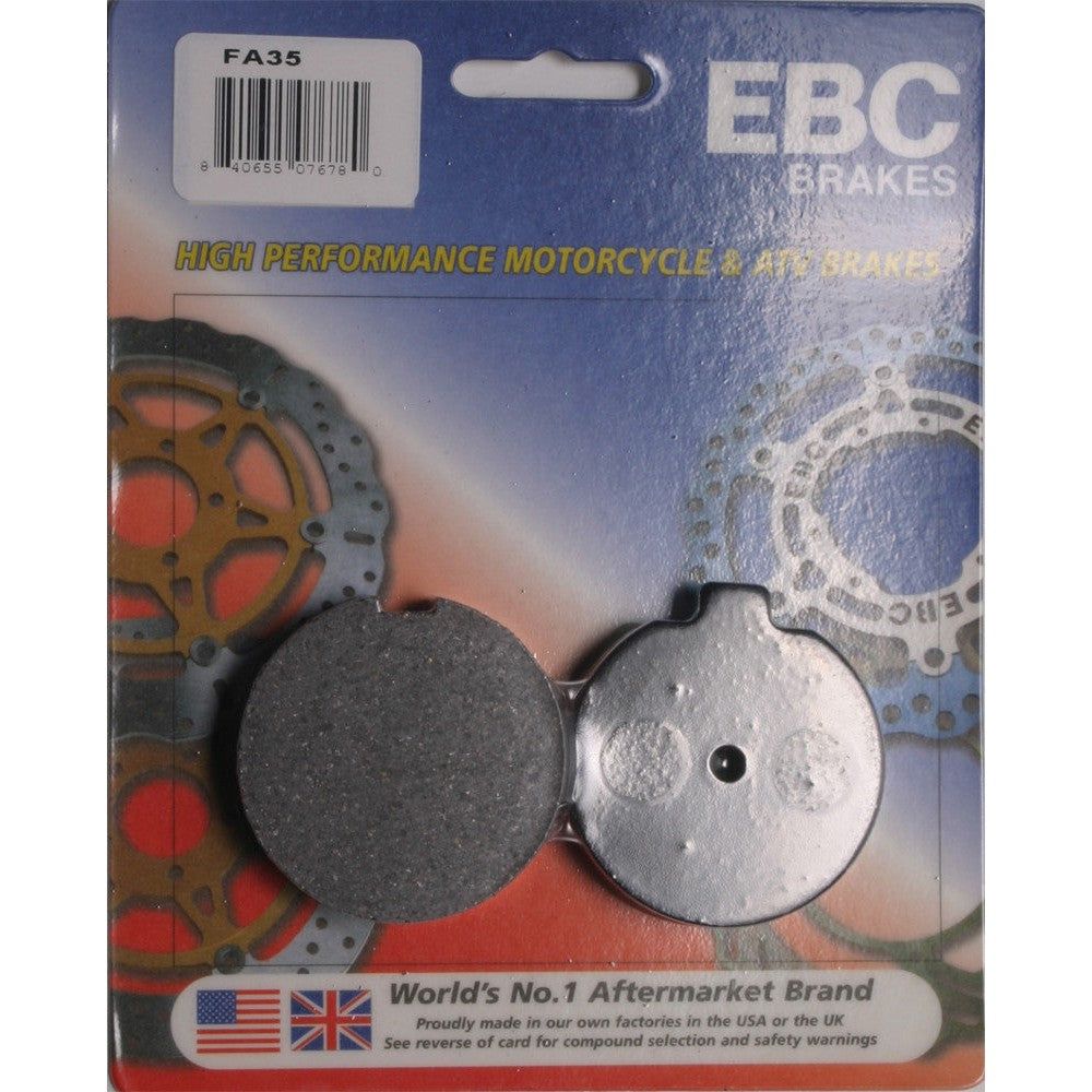 EBC 1 Pair Premium SFA Organic OE Replacement Brake Pads MPN FA35