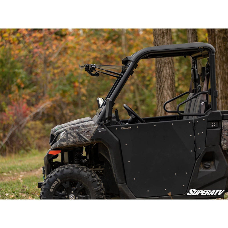 Load image into Gallery viewer, SuperATV CFMOTO UForce 1000 2019-2021 Scratch Resistant Flip Windshield FWS-CF-UF1000-70
