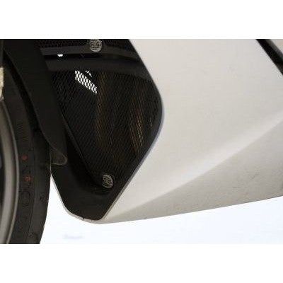 R&G Racing Black Downpipe Grill For 2013-2018 Triumph Trophy 1200 DG0011BK