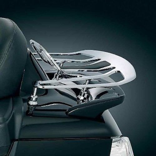 Load image into Gallery viewer, Kuryakyn Chrome Tour Pack Rear Trunk Luggage Bag Rack Honda GL1800 Gold Wing GL
