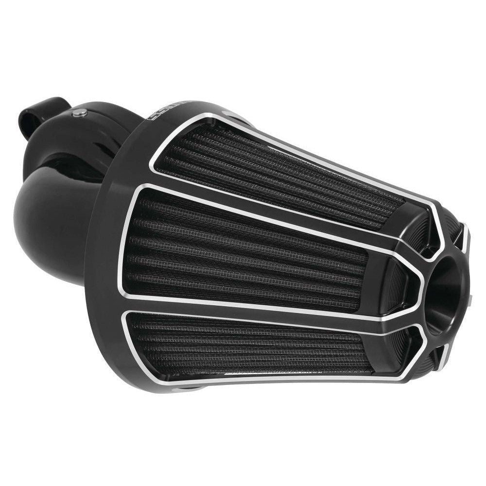 Arlen Ness Black Beveled Monster Sucker Air Cleaner Kit 81-036