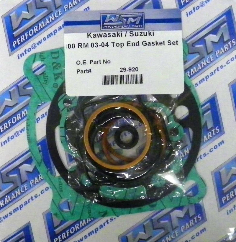 Load image into Gallery viewer, WSM Top End Gasket Kit For Kawasaki / Suzuki 100 KX / RM 98-13 29-920
