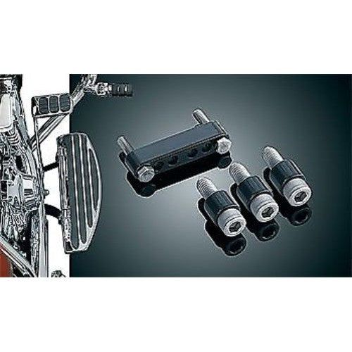 Load image into Gallery viewer, Harley FLHS Sport 1992-1993Driver Floorboard Spacers .75&quot; by Kuryakyn
