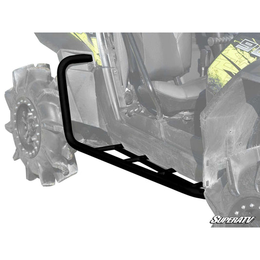SuperATV Polaris RZR XP 900 Heavy Duty Rock Sliding Nerf Bars NB-P-RZRXP-007-00