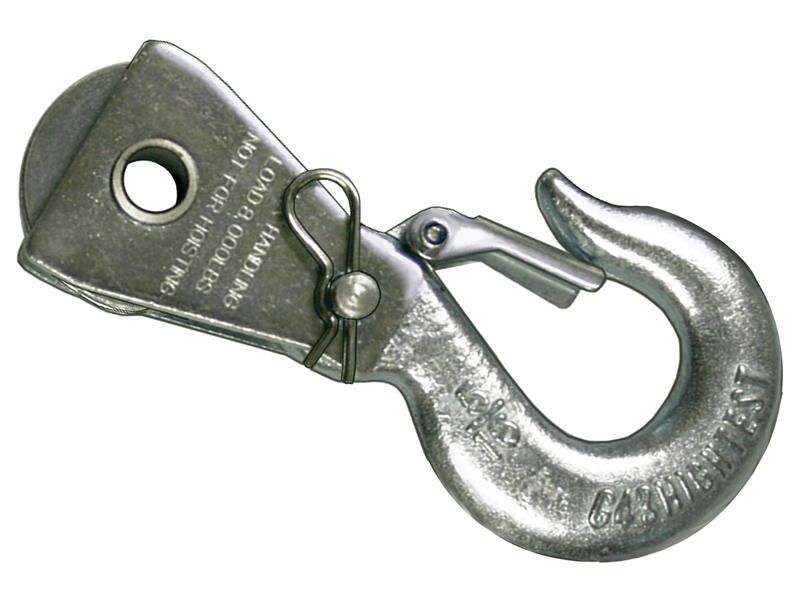 Load image into Gallery viewer, Winch Line Pulley Block with Hook - 8,000 Capacity
