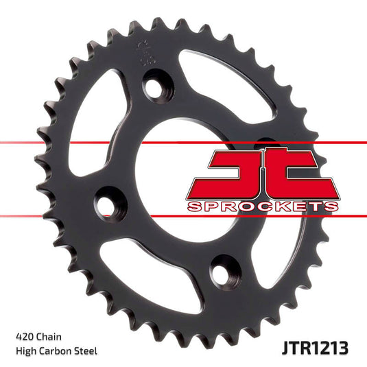 JT SPROCKETS Front and Rear Steel Sprocket Kit for OffRoad HONDA XR50R 2000-2004
