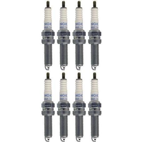 Load image into Gallery viewer, Set of 8 NGK Standard Spark Plugs for Yamaha STRYKER 2011 Engine 1300cc
