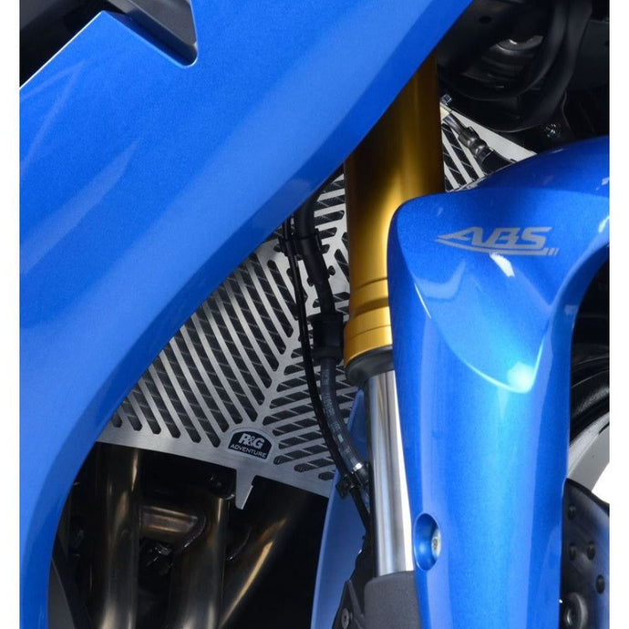 R&G Racing Stainless Steel Radiator Guard For 2021-2024 Suzuki GSX-S 950