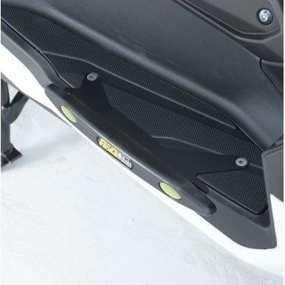 Load image into Gallery viewer, R&amp;G Racing Black Footboard Sliders For 2013-2020 Yamaha XMAX 400 TP0018BK
