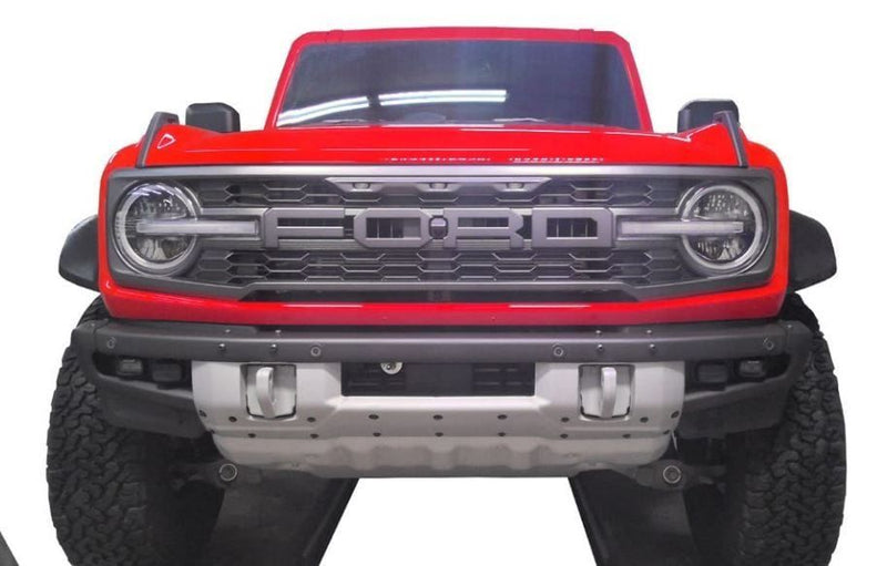 Load image into Gallery viewer, Blue Ox Alpha Tow Bar (8,500 lbs. tow capacity) &amp; Baseplate Combo fits Select Ford Bronco (Modular Bumper) (Includes ACC, Shutters, &amp; Turbo) &amp; Ford Bronco (Standard Bumper w/ D-Rings) (Includes ACC, Shutters, &amp; Turbo)
