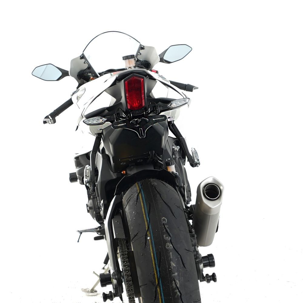 R&G Racing Black Tail Tidy License Plate Holder For 2015-2024 Yamaha YZF R1