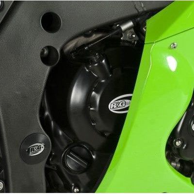 R&G Racing Black 3 Piece Engine Case Cover Kit For 2015-2019 Kawasaki Ninja ZX10R ZX1000