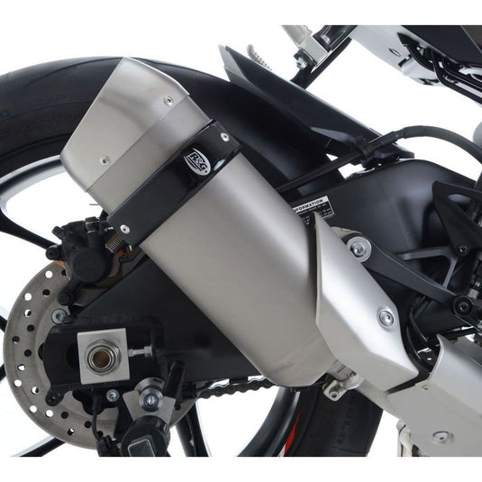 R&G Racing Black Exhaust Protector For 2018-2021 BMW F850GS