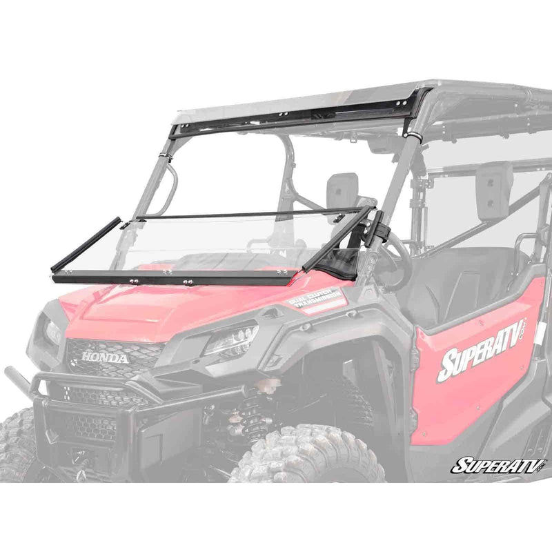 Load image into Gallery viewer, SuperATV Honda Pioneer 1000 Scratch-Resistant 3-in-1 Windshield WS-H-PIO1K5-3N1-70
