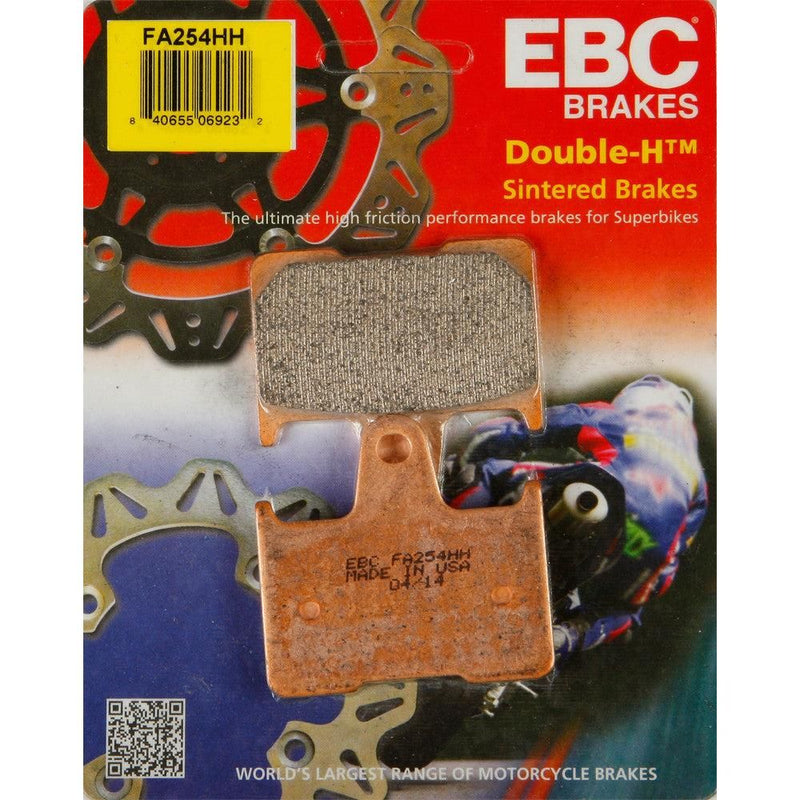 Load image into Gallery viewer, EBC 1 Pair Sintered HH Race Formula Brake Pads MPN FA254HH
