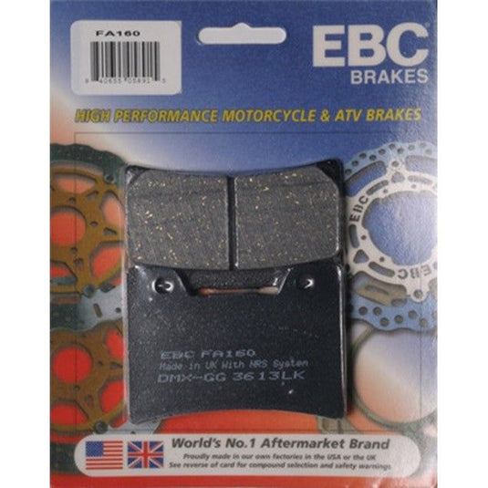 EBC Brake Pad Front Kit FA160 for Yamaha FZR 1000 Ex-Up 1990-1991