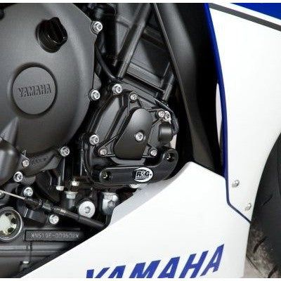 Load image into Gallery viewer, R&amp;G Racing Black Engine Case Sliders RHS For 2009-2014 Yamaha YZF R1 ECS0071BK
