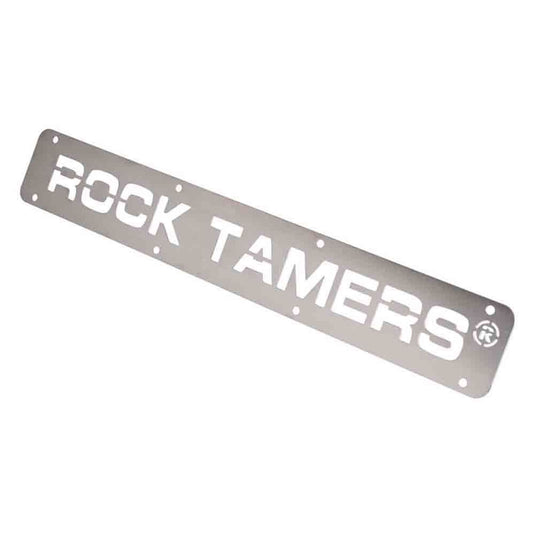 Rock Tamers Stainless Steel Trim Plate