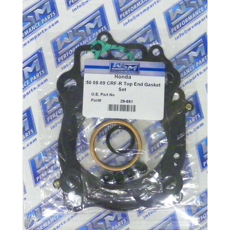 Load image into Gallery viewer, WSM Top End Gasket Kit For Honda 250 CRF-R 08-09 29-651
