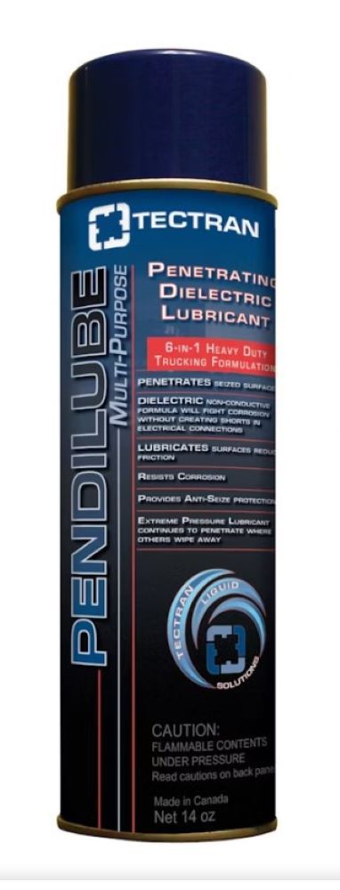 Pendilube 6-in-1 Heavy-Duty Spray Formula - Penetrating Dielectric Lubricant - 14 oz. Spray Can