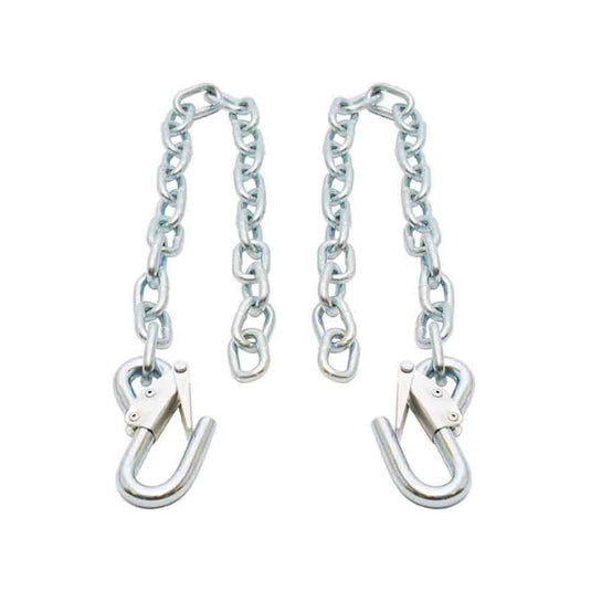 Trailer Safety Chains with Spring Loaded Safety Latches - Class II - 3,000 lb. Capacity - 30"