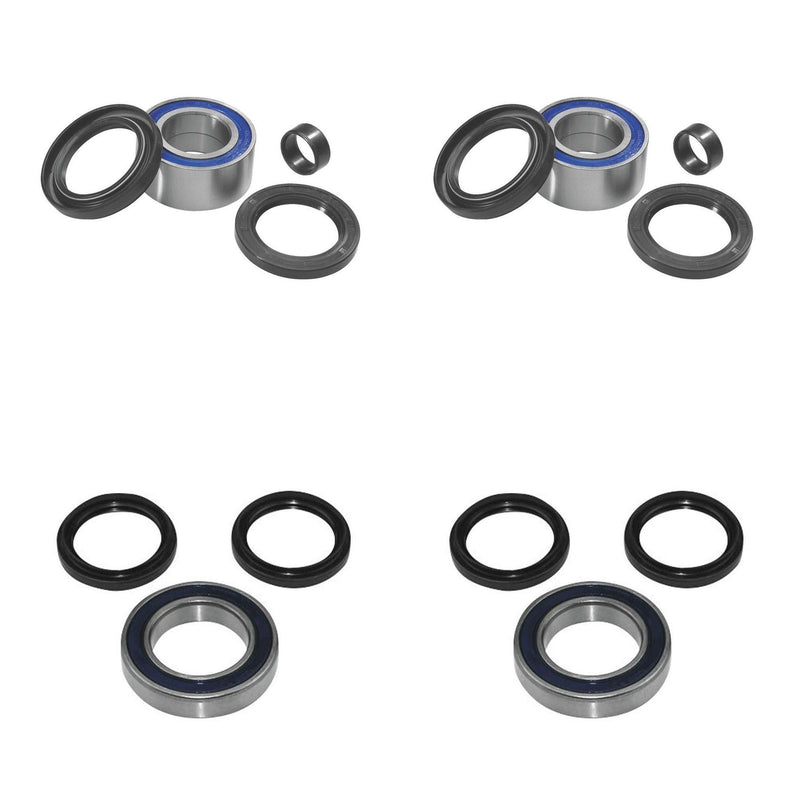 Load image into Gallery viewer, Front &amp; Rear Wheel Bearing Kits for Suzuki LT-A500XP POWER STEERING 2011-2013
