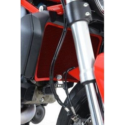 Load image into Gallery viewer, R&amp;G Racing Black Aluminum Radiator Guard For 2019-2020 Ducati Diavel 1260 S
