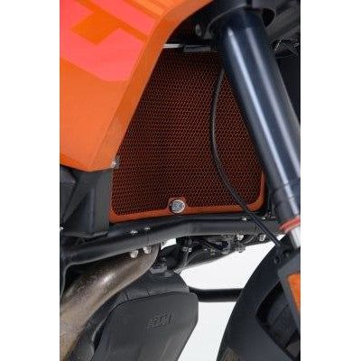 R&G Racing Black Aluminum Radiator Guard For 2015-2016 KTM 1050 Adventure