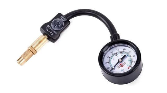 Air Lift Analog Pressure Gauge with Deflate