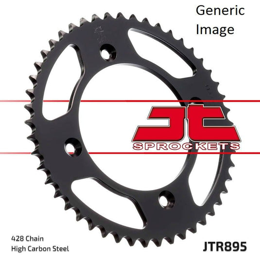 JT SPROCKETS Front and Rear Steel Sprocket Kit for OffRoad KTM 105XC 2008-2009
