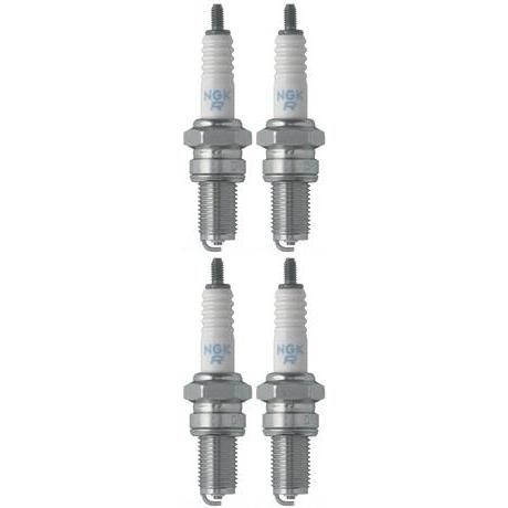 Load image into Gallery viewer, Set of 4 NGK Standard Spark Plugs for Yamaha RHINO 2008 Engine 450cc
