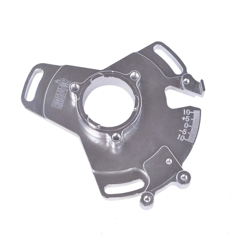 Load image into Gallery viewer, RMStator Performance Machined Aluminum Adjustable Stator Timing Back Plate
