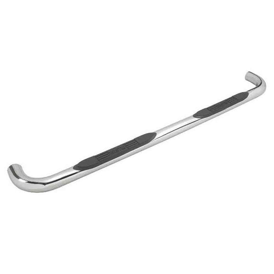 Westin E-Series 3 Inch Round Nerf Bars - Polished Stainless Steel fits 2004-2008 Ford F-150 SuperCab and SuperCrew (Except Heritage)
