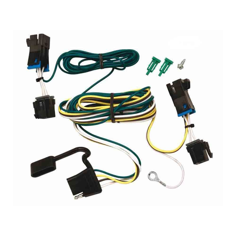 T-One Custom Wiring, 4-Flat, Select Chevy Express, GMC Savana 1500, 2500, 3500, 4500