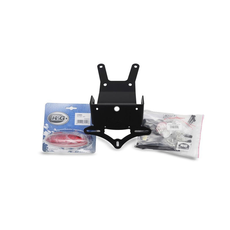 Load image into Gallery viewer, R&amp;G Racing Black Tail Tidy License Plate Holder For 2019-2020 Honda CRF250L
