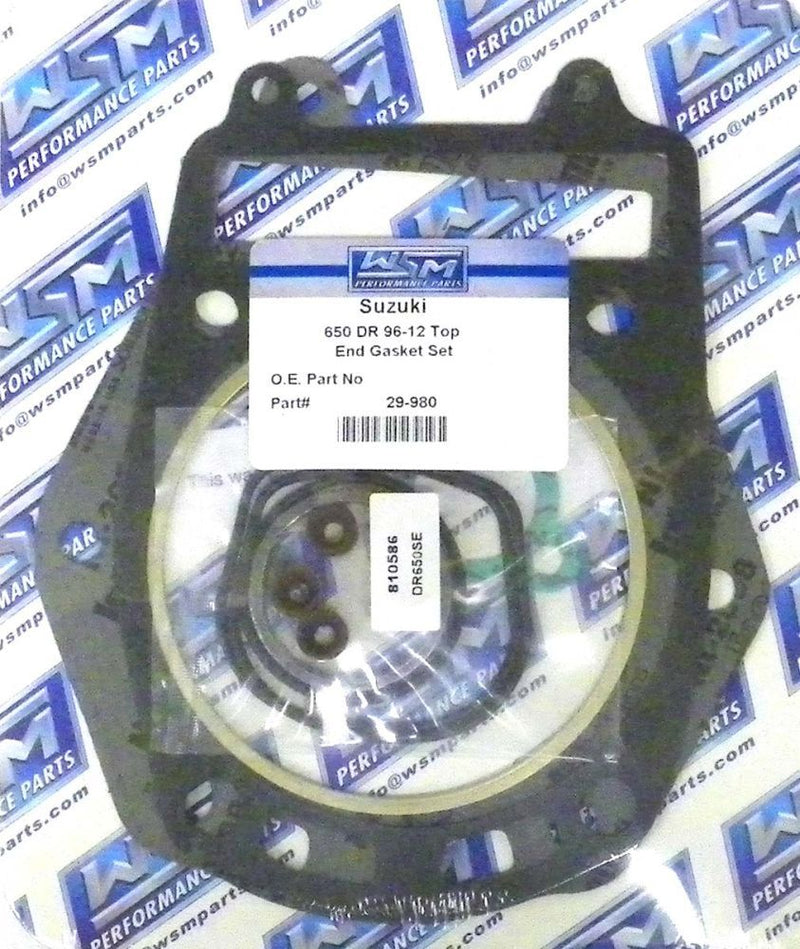 Load image into Gallery viewer, WSM Top End Gasket Kit For Suzuki 650 DR 96-20 29-980
