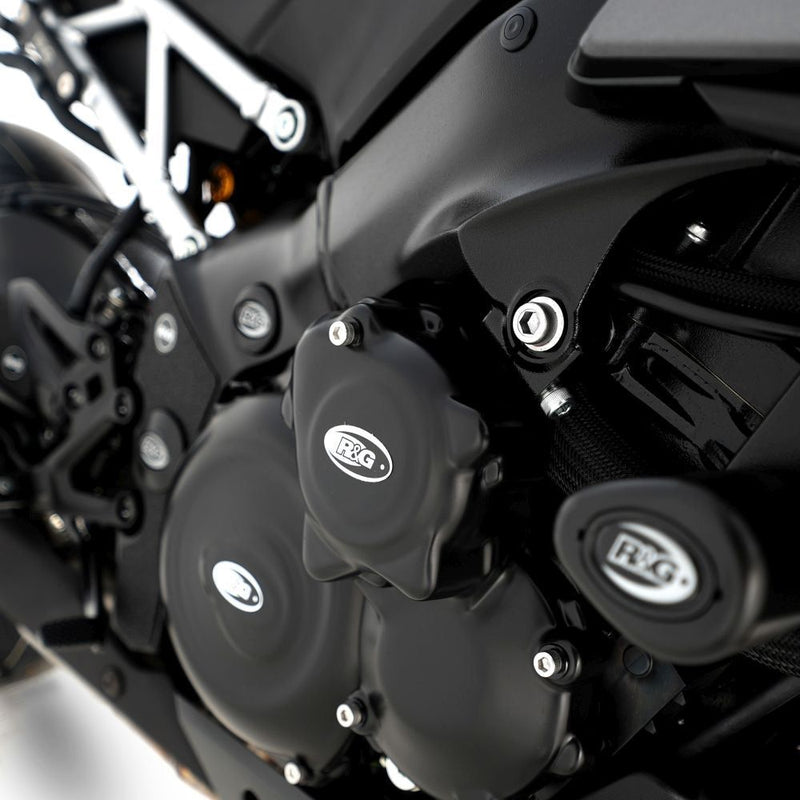 Load image into Gallery viewer, R&amp;G Racing Black Engine Case Covers RHS For 2021-2024 Suzuki GSX-S 950
