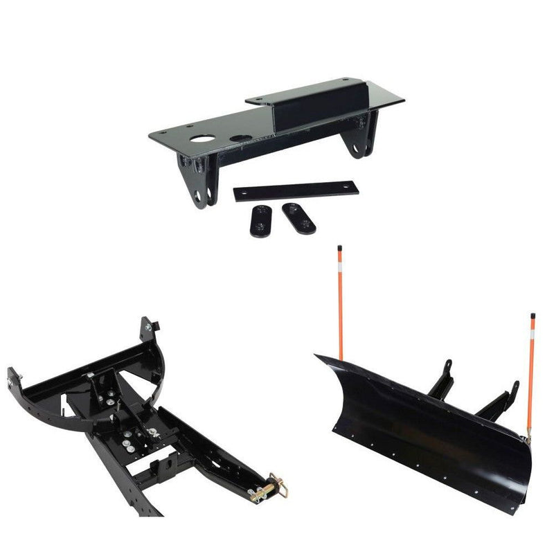 Load image into Gallery viewer, Denali Black UTV Snow Plow Kit For Kawasaki Teryx 750 2014-2021
