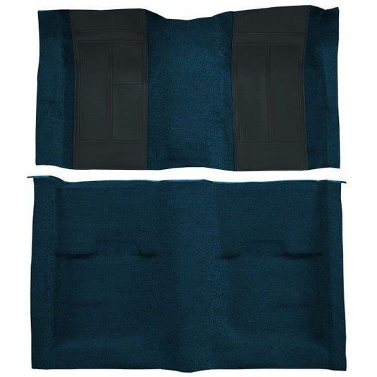 ACC Replacement Carpet Kit For 1970 Ford Mustang Mach I with 2 Medium Blue Inserts Fastback - CHOOSE COLOR