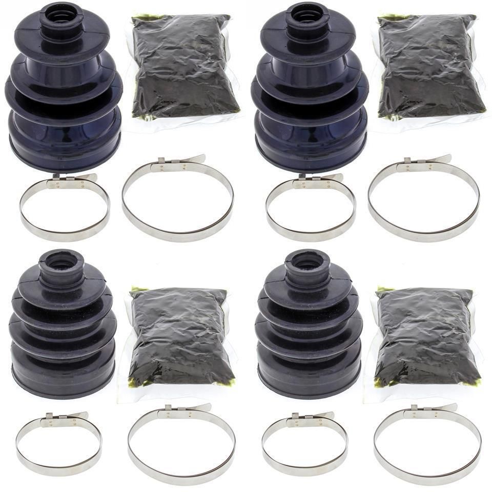 Complete Front Inner & Outer CV Boot Repair Kit Yamaha YFM700 Grizzly EPS 09-15