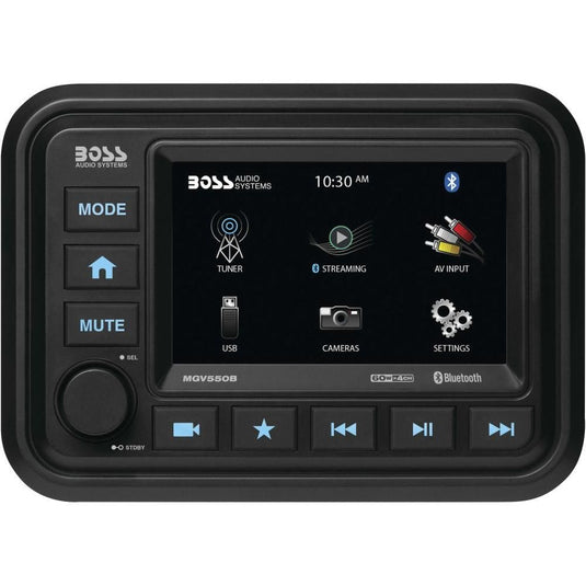 Boss Audio Systems Mulitmedia Touchscreen Bluetooth Audio Player Black