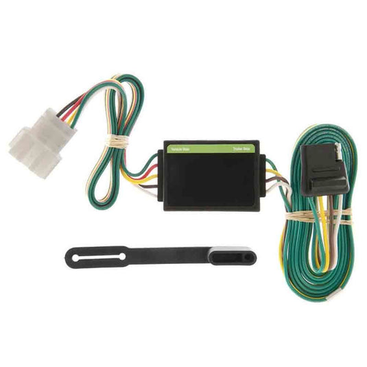 Rigid Hitch (R3-0382) Class III 2 Inch Receiver Trailer Hitch Bundle - Includes Ball Mount and Custom Wiring Harness fits 2007-2011 Honda CR-V