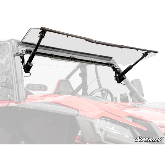 SuperATV Honda Talon 1000 MaxDrive Power Flip Windshield PFWS-H-TAL-70