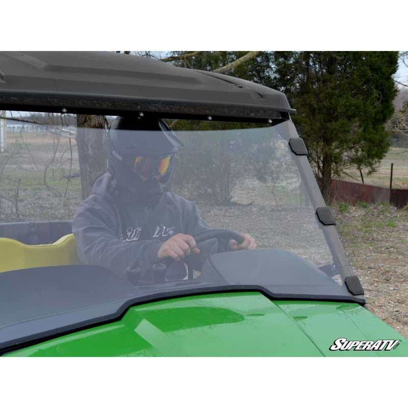 Load image into Gallery viewer, SuperATV John Deere Gator XUV Scratch-Resistant Full Windshield WS-JD-XUV-70

