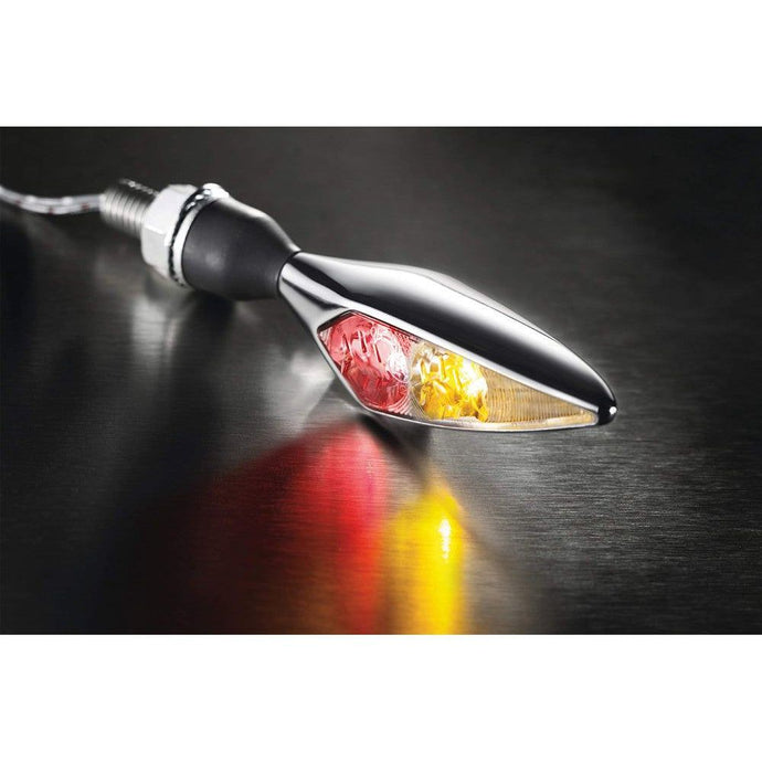 Kuryakyn Micro Rhombus Marker Lights Chrome 2543