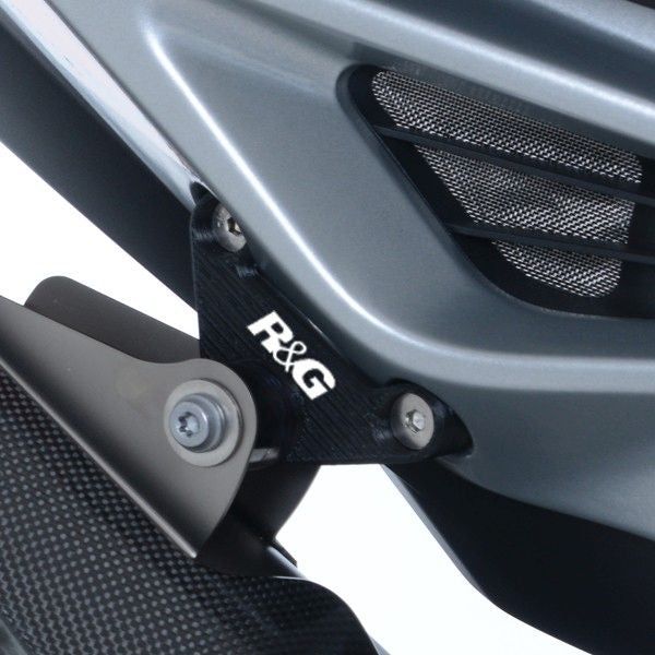 Load image into Gallery viewer, R&amp;G Racing Black Exhaust Hanger For 2018-2020 KTM 790 Duke
