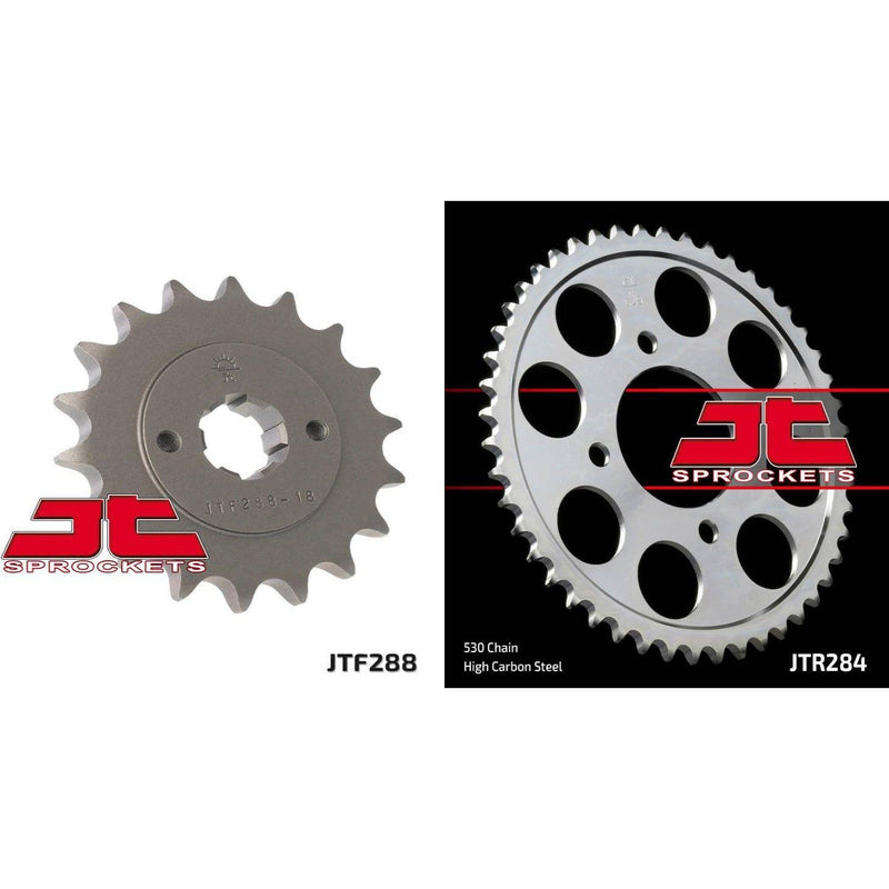 Load image into Gallery viewer, Front &amp; Rear Sprocket Kit for HONDA CB750 K1-K6 71-76 JT Sprockets
