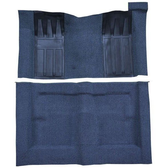 ACC Replacement Carpet Kit For 1971 Ford Torino GT 2DR Auto with 2 Bright Blue Inserts - CHOOSE COLOR